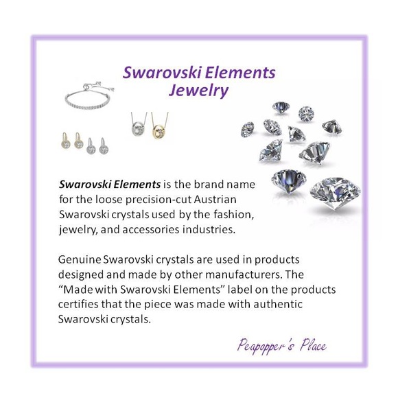 Swarovski Crystals Tennis Slider Bracelet Gold - Picture 9 of 9